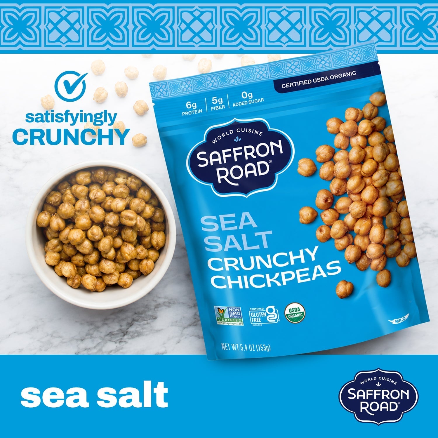 Sea Salt Crunchy Chickpeas Crunchy Chickpea saffron-road-b2c 