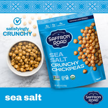 Load image into Gallery viewer, Sea Salt Crunchy Chickpeas Crunchy Chickpea saffron-road-b2c 
