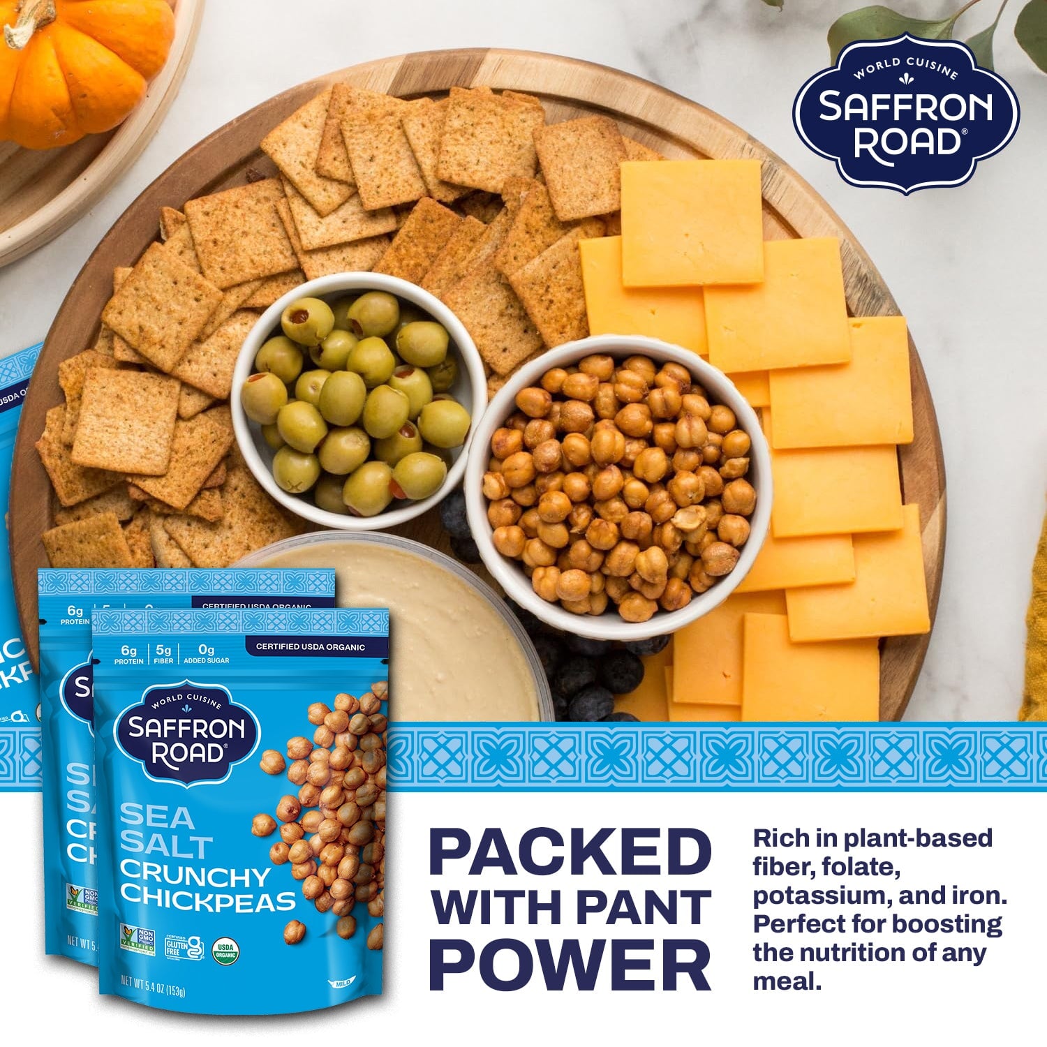 Sea Salt Crunchy Chickpeas Crunchy Chickpea saffron-road-b2c 