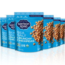 Load image into Gallery viewer, Sea Salt Crunchy Chickpeas Crunchy Chickpea saffron-road-b2c 
