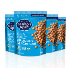 Load image into Gallery viewer, Sea Salt Crunchy Chickpeas Crunchy Chickpea saffron-road-b2c 
