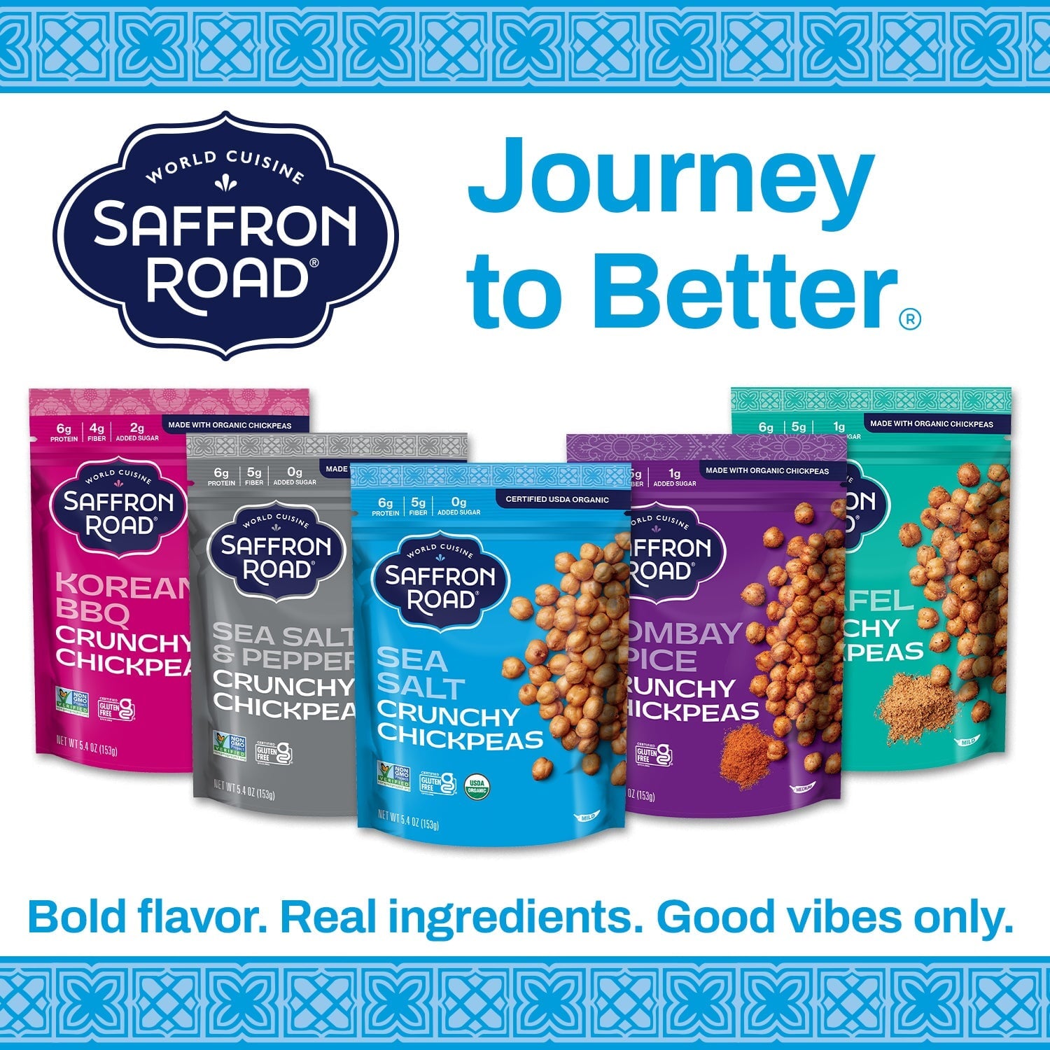 Sea Salt Crunchy Chickpeas Crunchy Chickpea saffron-road-b2c 