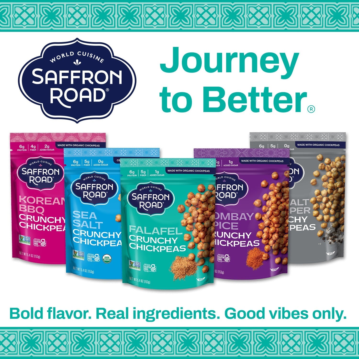 Falafel Crunchy Chickpeas Crunchy Chickpea saffron-road-b2c 