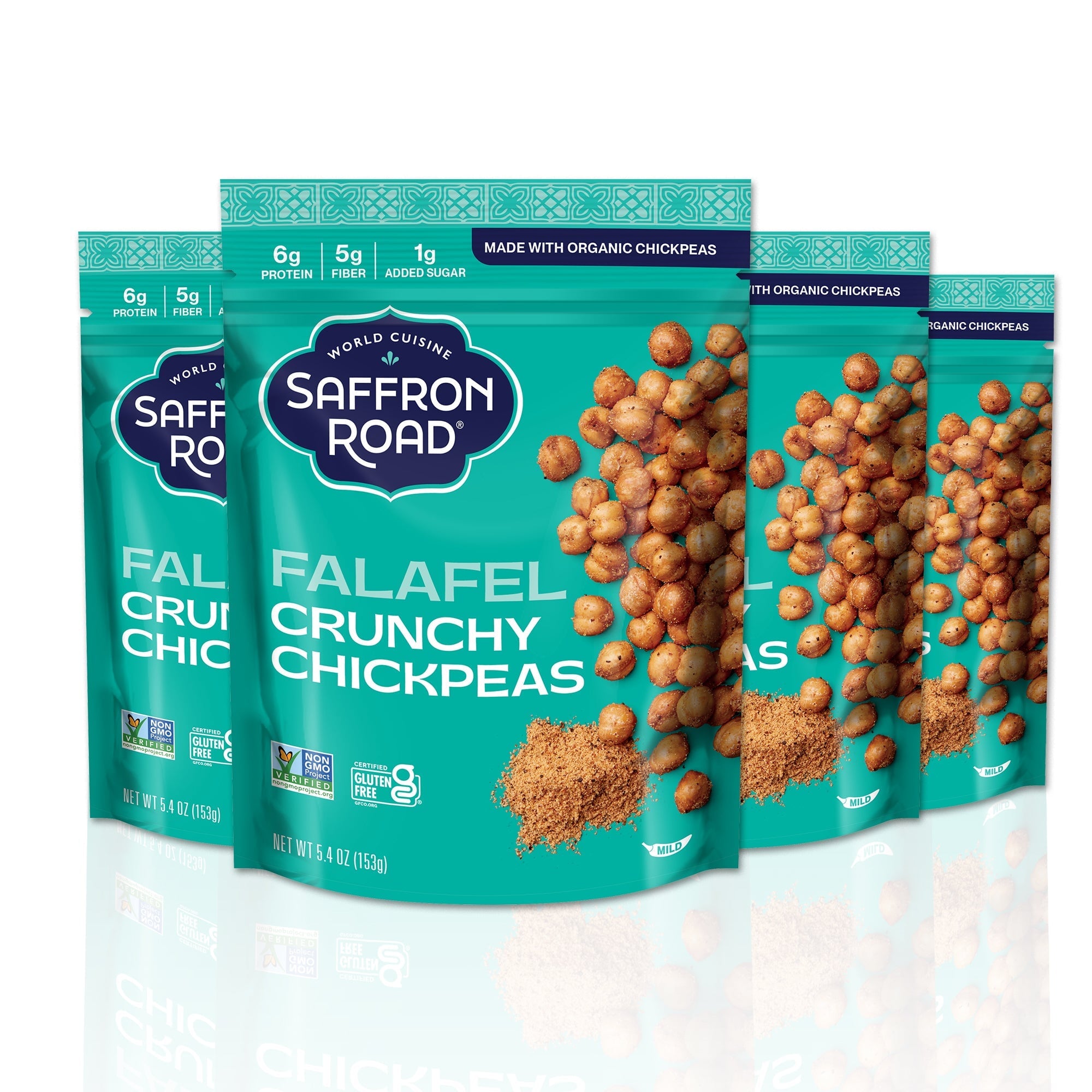 Falafel Crunchy Chickpeas Crunchy Chickpea saffron-road-b2c 