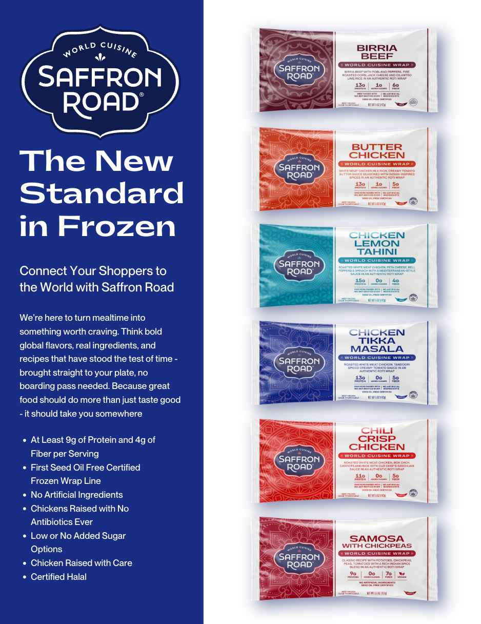 Frozen World Cuisine Wraps