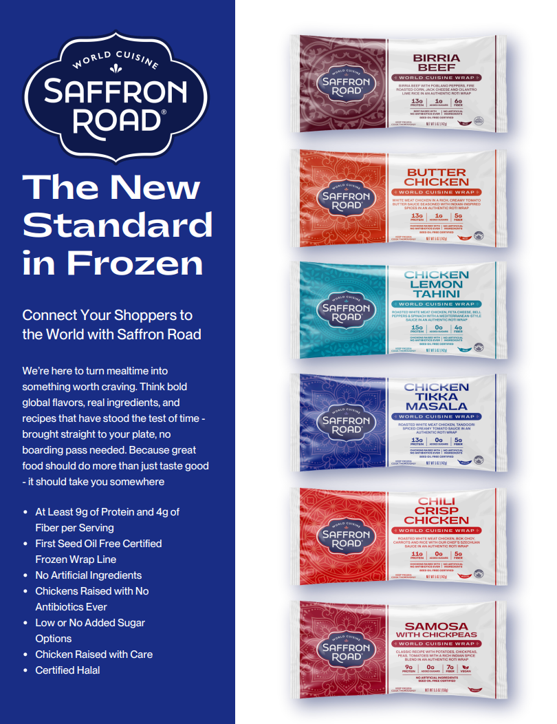 Frozen World Cuisine Wraps