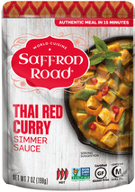 Saffron Road Thai Red Curry Simmer Sauce - Authentic Meal In 15 Minutes