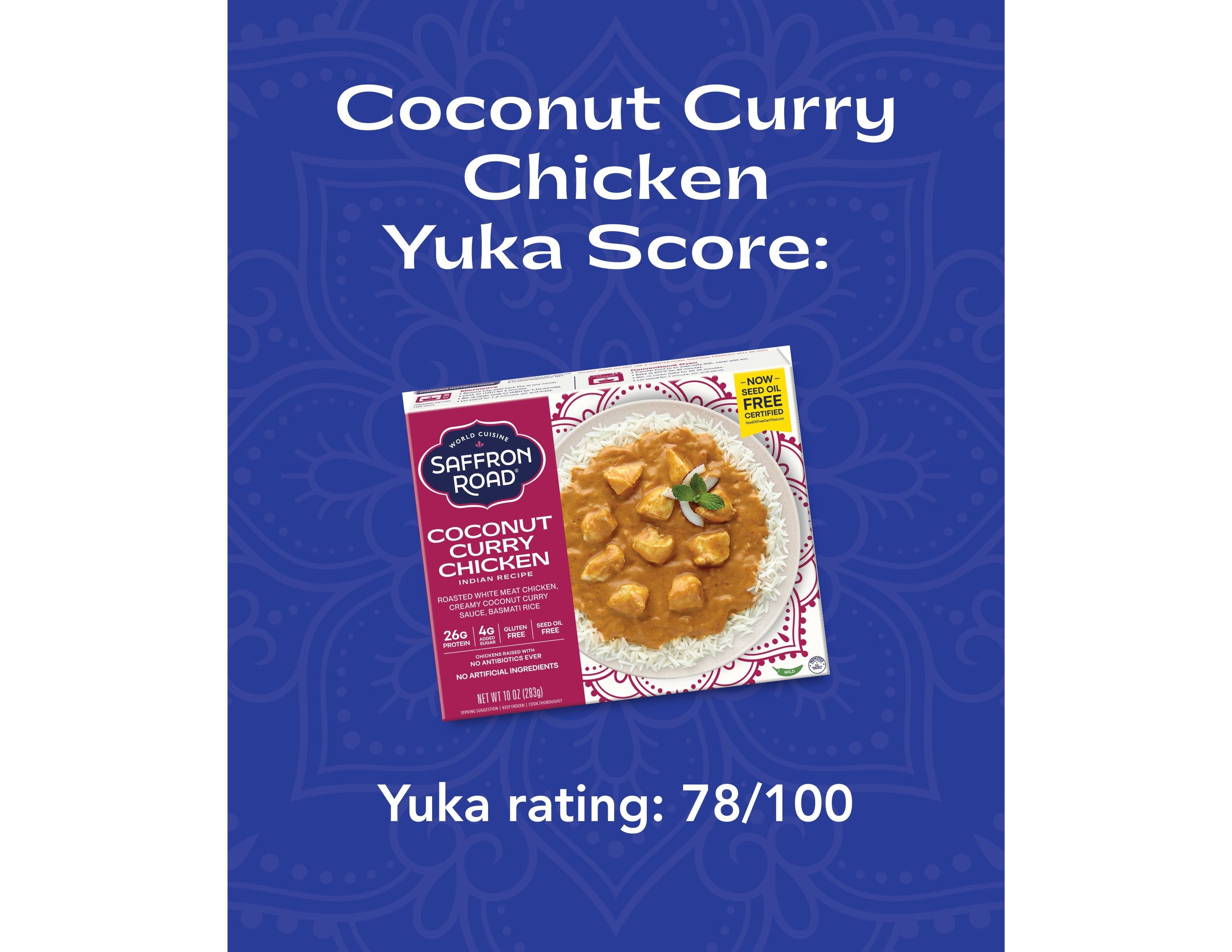 Coconut Curry Chicken Frozen Dinners saffron-road-b2c 