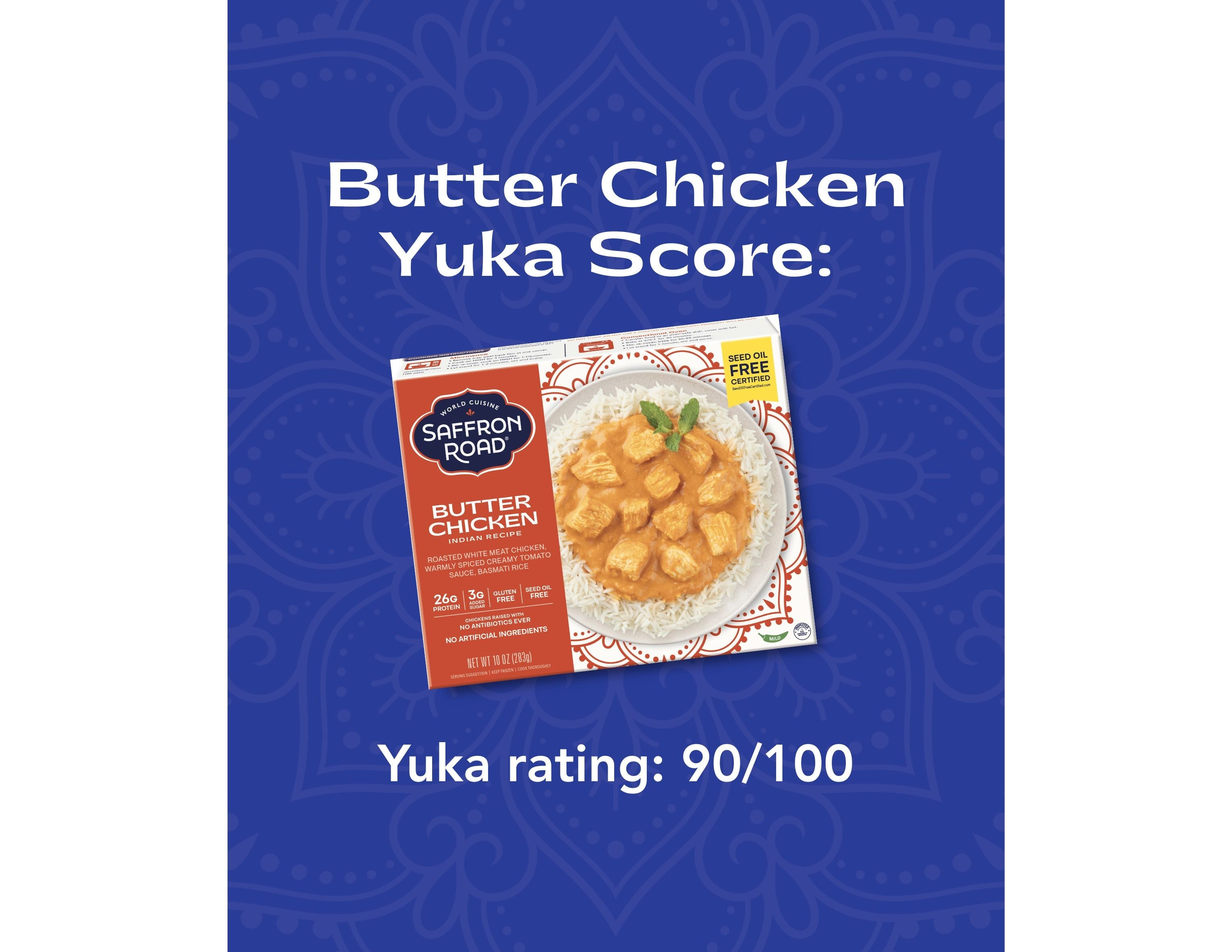 Butter Chicken Frozen Dinners saffron-road-b2c 