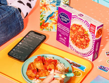 Load image into Gallery viewer, Korean-Inspired BBQ Chicken Meatballs Frozen Dinners saffron-road-b2c 

