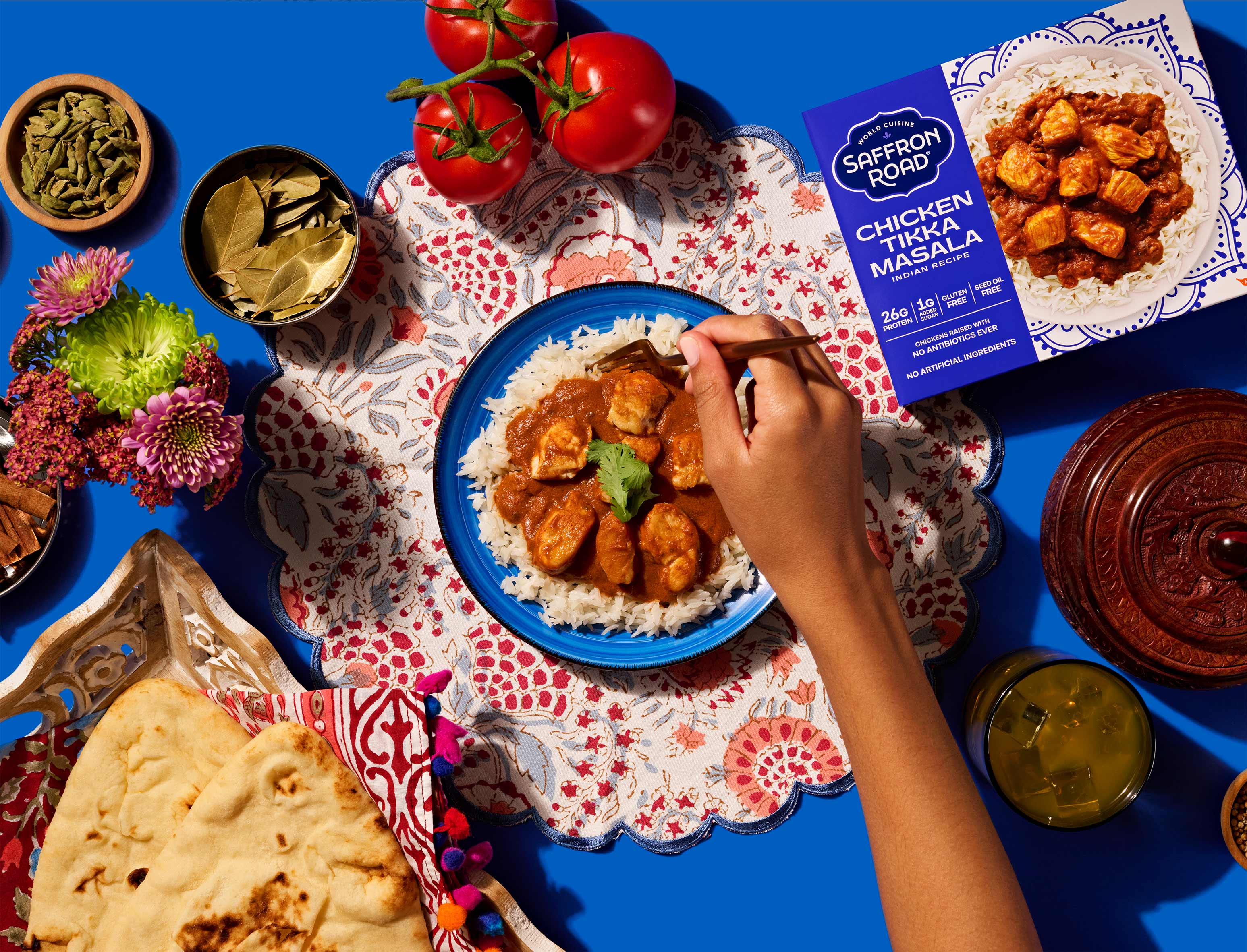 Chicken Tikka Masala Frozen Dinners saffron-road-b2c 