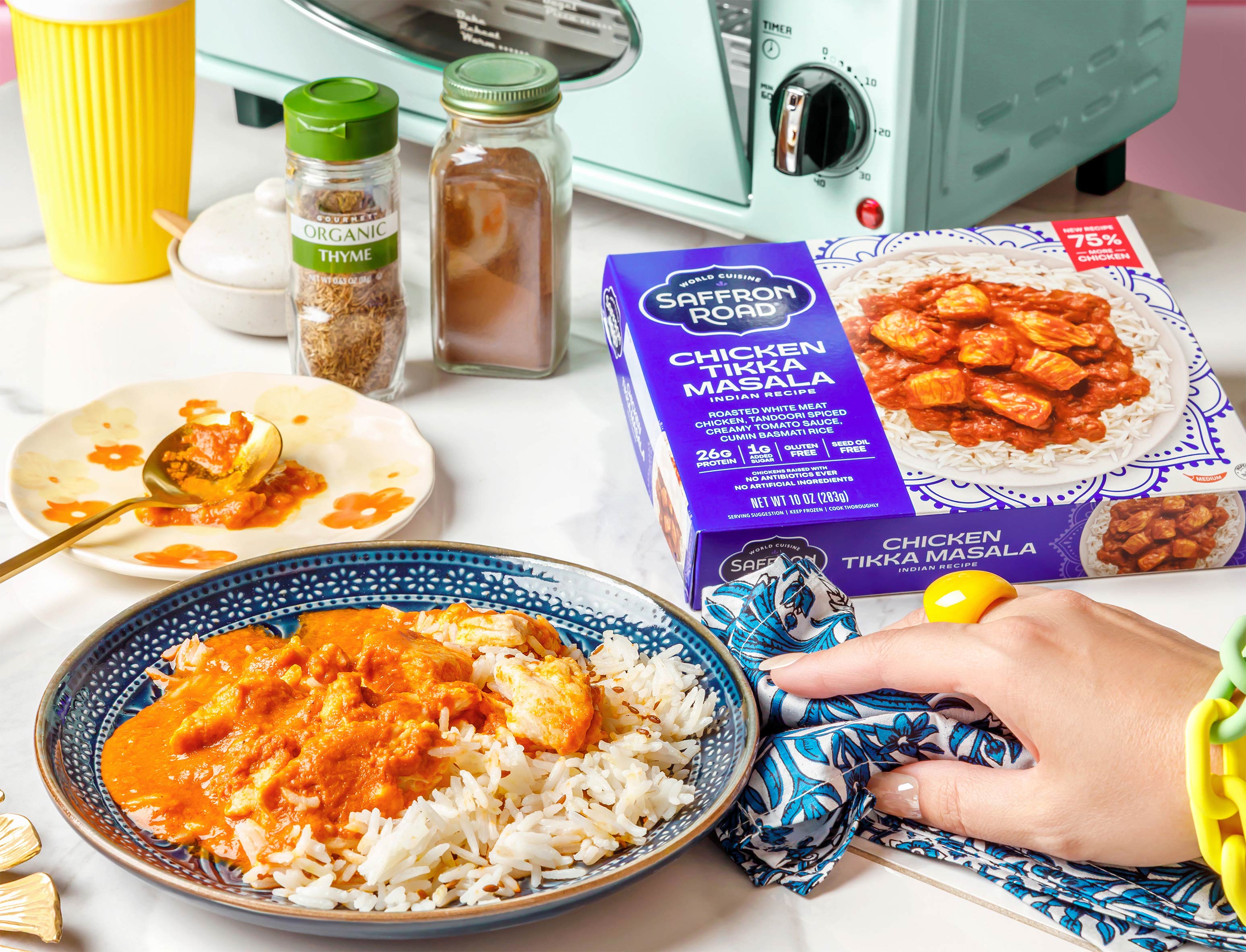 Chicken Tikka Masala Frozen Dinners saffron-road-b2c 