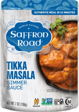 Load image into Gallery viewer, Simmer sauce tikka masala by saffron road
