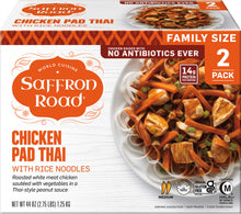 Load image into Gallery viewer, BJ&#39;s Chicken Pad Thai Frozen Meal 2 Pack Frozen Dinners saffron-road-b2c 
