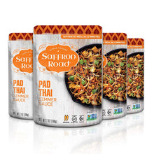 Load image into Gallery viewer, Pad Thai Simmer Sauce Simmer Sauce saffron-road-b2c 4 Pack (7oz) 
