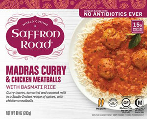 Madras Curry & Chicken Meatballs Frozen Meal