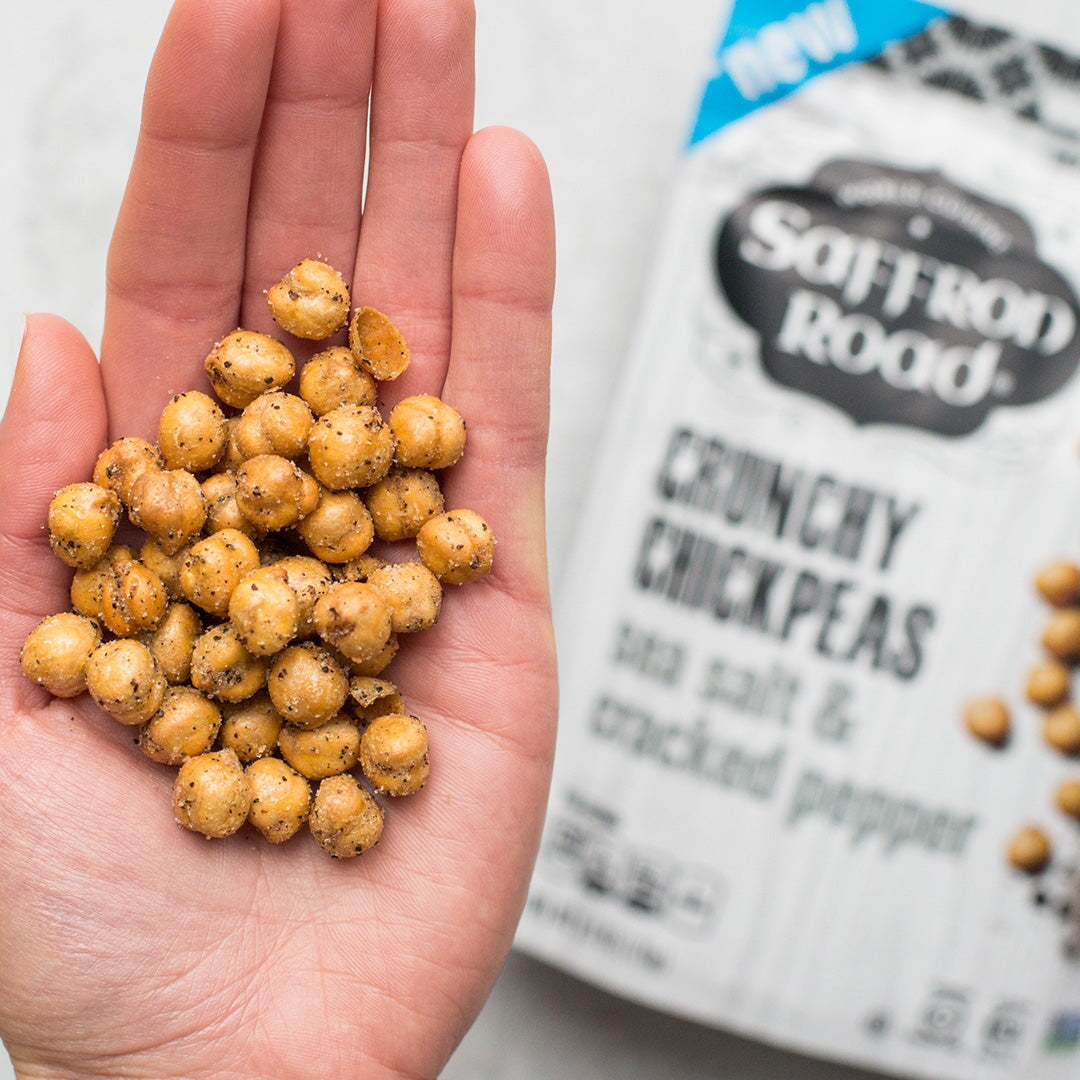 Sea Salt & Cracked Pepper Crunchy Chickpeas Crunchy Chickpea saffron-road-b2c 