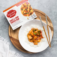 Load image into Gallery viewer, Sweet &amp; Sour Chicken with Jasmin Rice Frozen Entrée Prepared 

