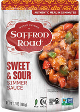 Load image into Gallery viewer, Sweet &amp; Sour Simmer Sauce Simmer Sauce saffron-road-b2c 
